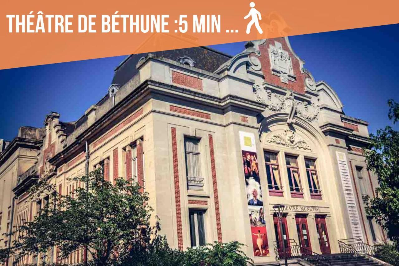 Appartement courte durée à Béthune Exterior foto